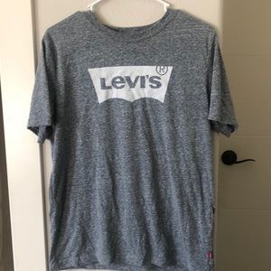 Gray Levi’s shirt, really comfortable